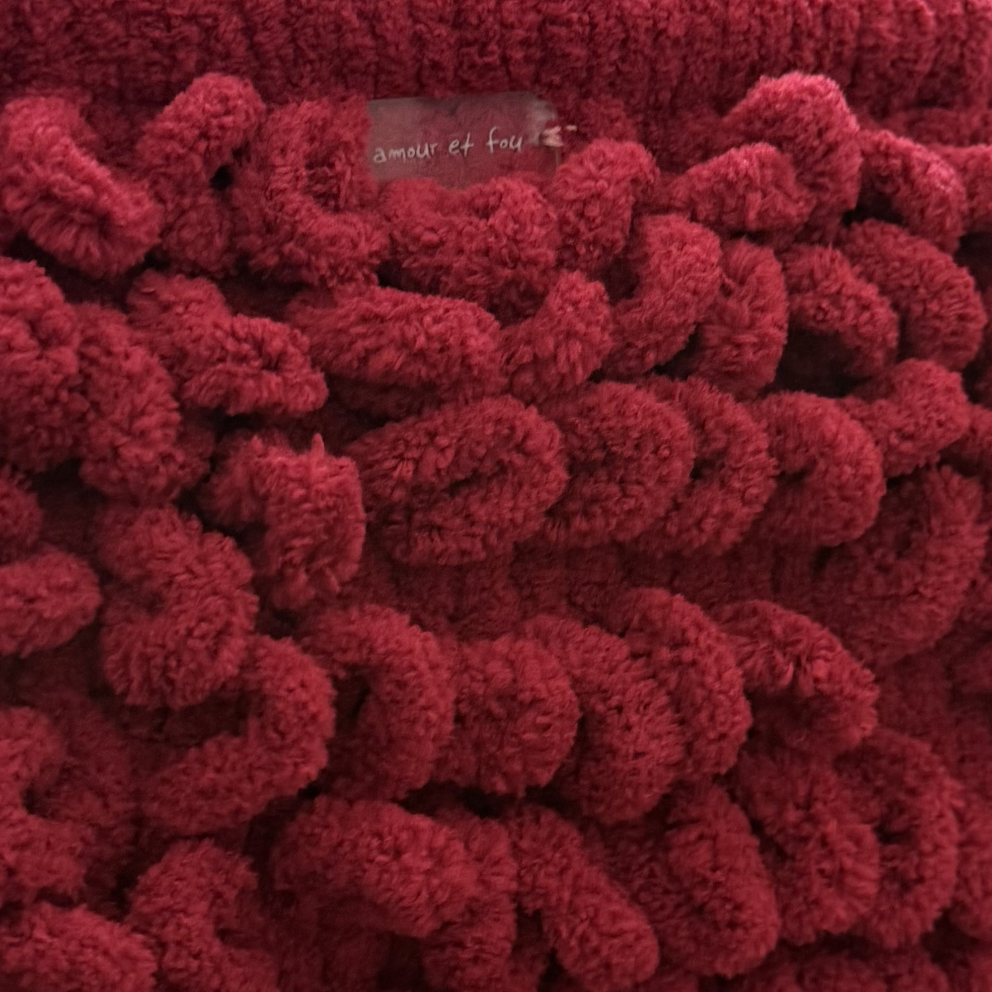 Amour et fou - Puffy τσάντα κόκκινη - Image 2