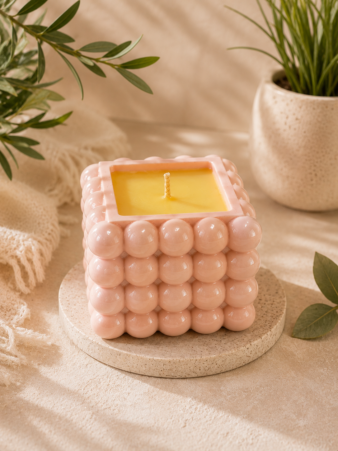 Φυτικό κερί Bubble Cube σιτρονέλα