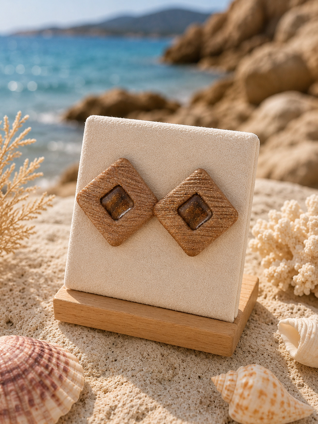 Σκουλαρίκια Sandstone