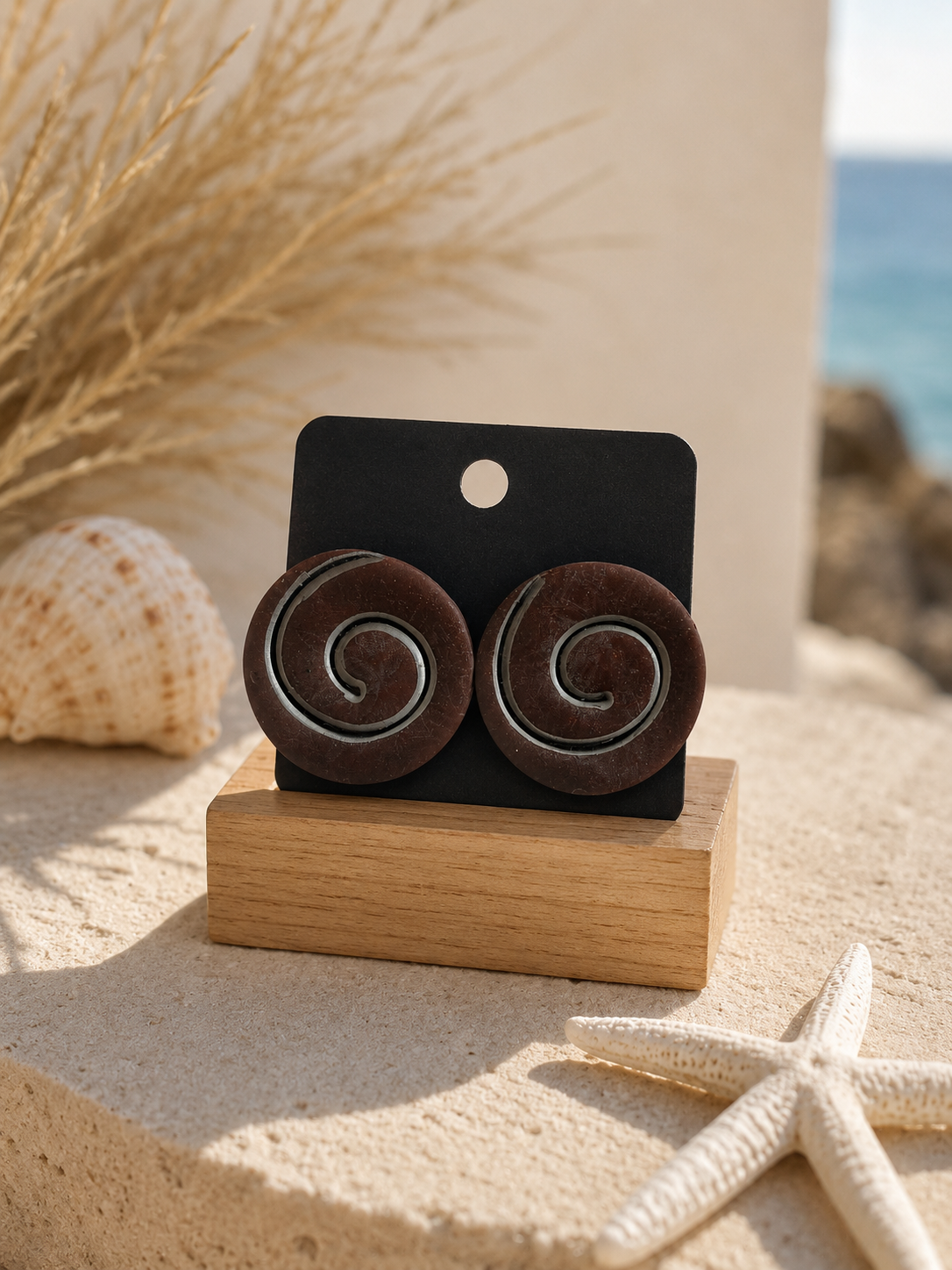 Σκουλαρίκια Cinnamon Loop